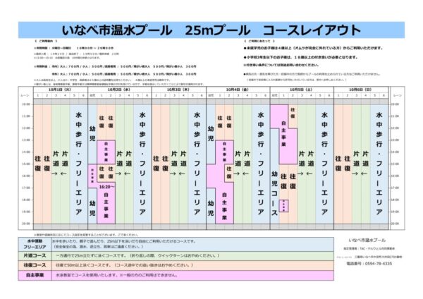 いなべコースレイアウト 10月のサムネイル