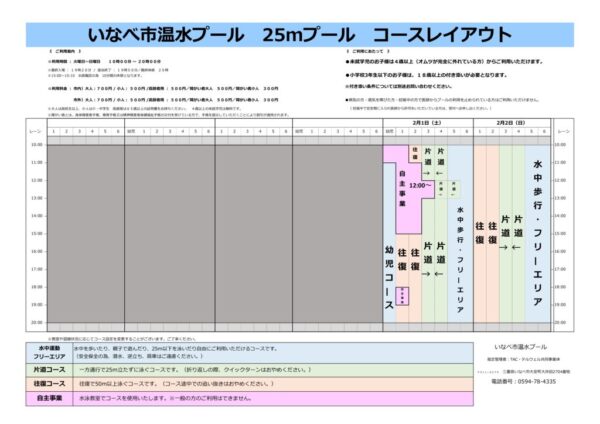 いなべコースレイアウト 2月のサムネイル